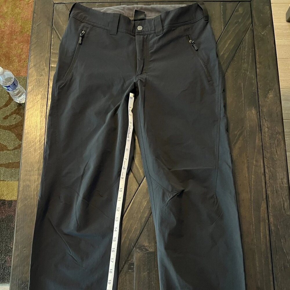 Haglofs Shale Women's Sz8 Pants Outdoor Hiking Stretch Black Sz EU 38, US 8